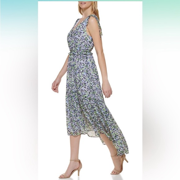 Tommy Hilfiger floral high low hem Dress - Picture 2 of 4